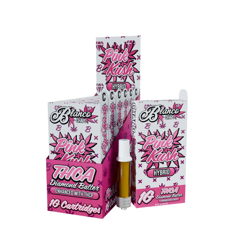 Chapo Blanco 1g THC-A Diamond Batter Carts - 6 ct. Display