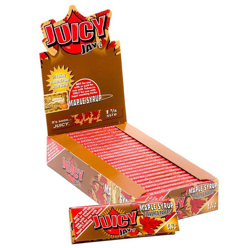Juicy Jay's Flavored Rolling Papers 1.25 - Maple Syrup