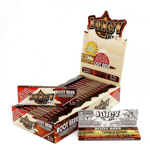 Juicy Jay's Flavored Rolling Papers 1.25 - Root Beer