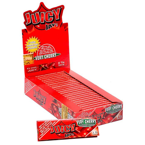 Juicy Jay's Flavored Rolling Papers 1.25 - Very Cherry