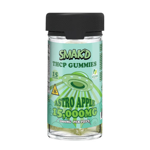 SMAK'D THC-P Blend 15,000mg Gummies - 15 ct. Jar