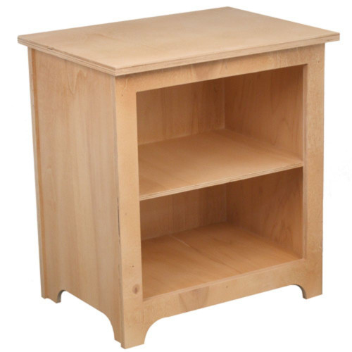 Wildberry Display Table with Shelves