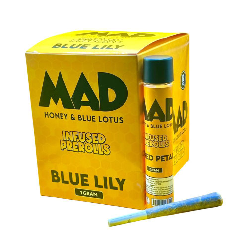 Mad Honey + Blue Lotus 1g Pre-Rolls - 12 ct. Display