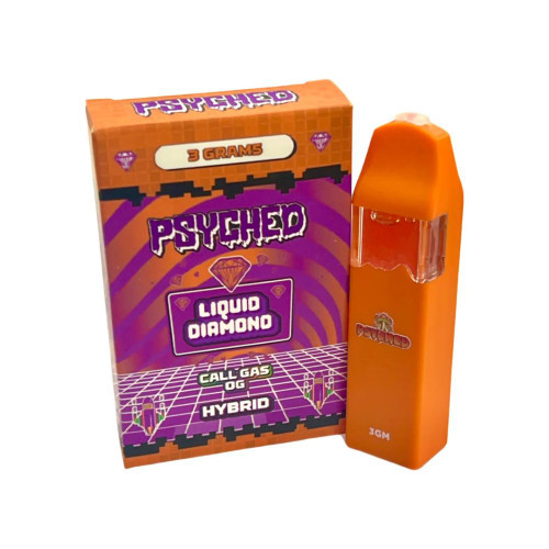 Psyched 3g Liquid Diamond THC-P Disposable - 5 ct. Display