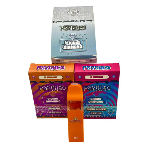 Psyched 3g Liquid Diamond THC-P Disposable - 5 ct. Display