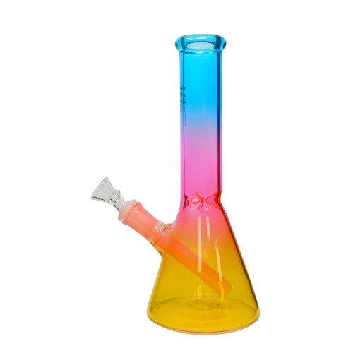 10" Multi-Color Beaker Water Pipe - Assorted