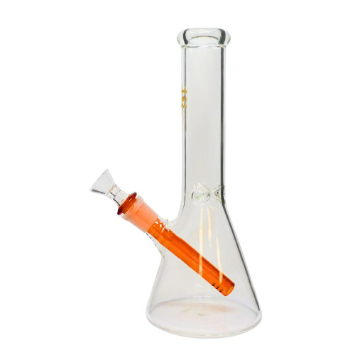 10" Beaker Water Pipe with Acrylic Downstem - Assorted