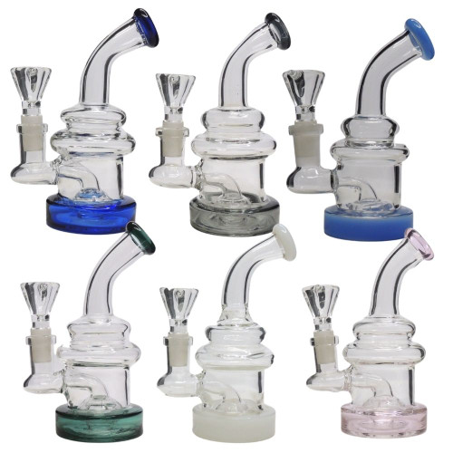 5" Bent Neck Water Pipe - Assorted