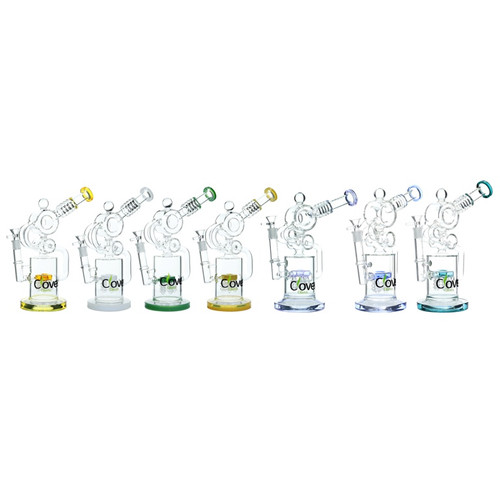 12" Clover WPC-190 Glass Water Pipe - Assorted