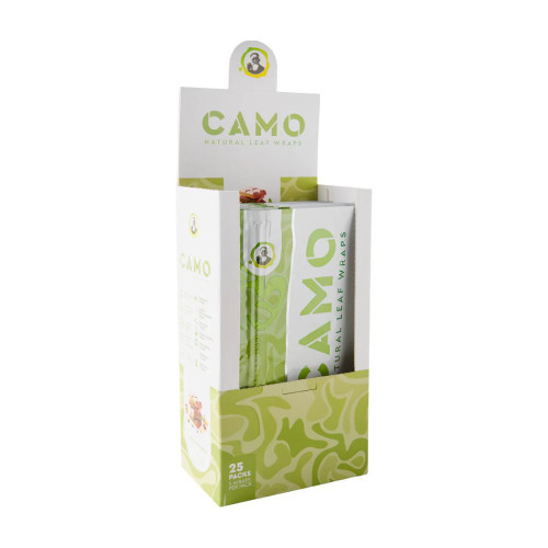 Camo Natural Leaf Wraps - 25 ct. - Dubai Chocolate