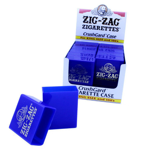 Zig-Zag Zigarettes King 100’s CrushGard Case - 12 ct. Display