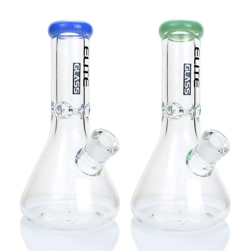 10" Elite Glass 9mm Beaker Water Pipe - Assorted