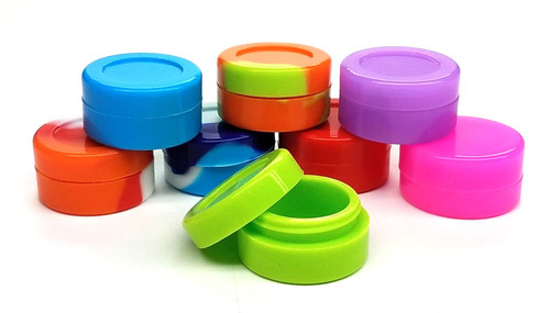Assorted Silicone Containers 7ml