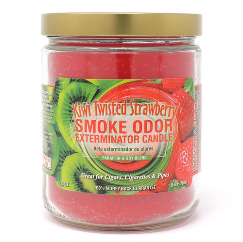 Smoke Odor Exterminator Candle 13oz Jar - Kiwi Twisted Strawberry
UNS Wholesale
Smoke Shop Distributor
Smoke Odor Distributor