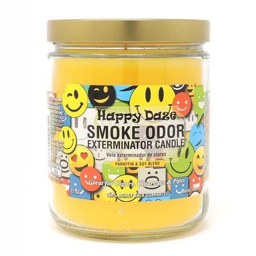 Smoke Odor Exterminator Candle 13oz Jar - Happy Daze
UNS Wholesale
Smoke Shop Distributor
Smoke Odor Distributor