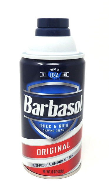 Barbasol Shaving Cream Can Safe