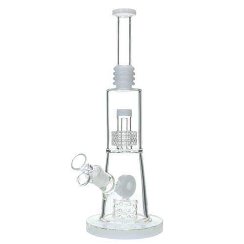 14" Matrix Cube Water Pipe - Assorted Colors