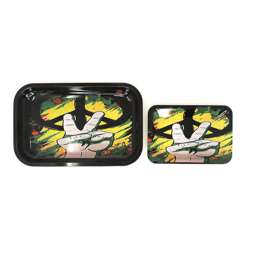 Peace Metal Rolling Tray - S/M
UNS Wholesale
Smoke Shop Distributor
Head Shop Novelty Supplies
Rolling tray distributor
backwoods distributor