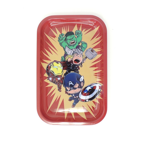 Avenger Team Metal Rolling Tray - S/M
UNS Wholesale
Smoke Shop Distributor
Head Shop Novelty Supplies
Rolling tray distributor
backwoods distributor