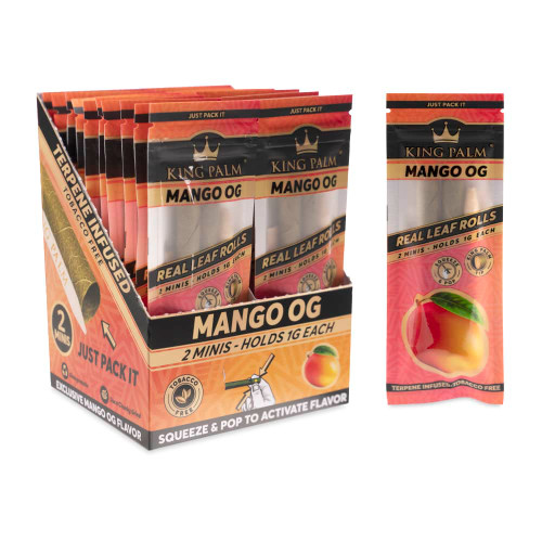 King Palm 2pk Mini - Mango OG - Display of 20