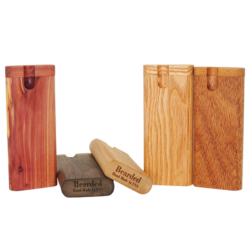 Bearded Long Chillum Dugout - Assorted Bearded Long Chillum Dugout - Assorted