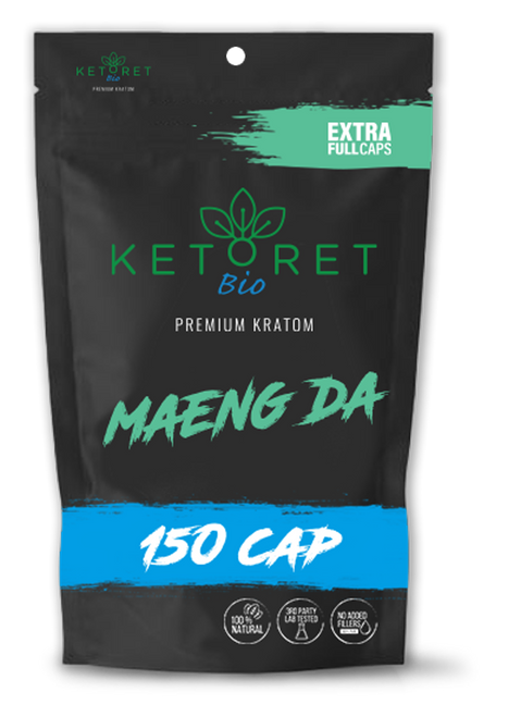 Ketoret Kratom Capsules - Maeng Da 150 Caps Ketoret Kratom Capsules - Maeng Da 150 Caps