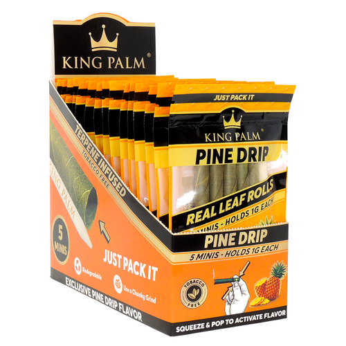 King Palm 5pk Mini - Pine Drip - Display of 15 King Palm 5pk Mini - Pine Drip - Display of 15