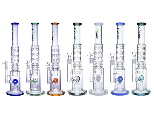 18.5" Clover WPA-292 Water Pipe - Assorted Colors
