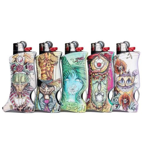 Toker Poker Bic Style Alice & Wonderland - 25 ct. Display