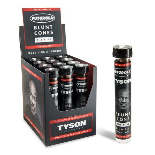 Tyson 2.0 x Futurola "The Toad" Terpene-Infused Blunt Cones - 12 ct. Display