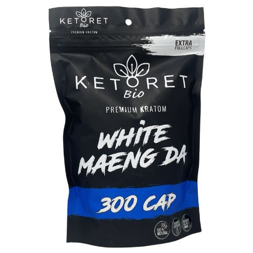 Ketoret Kratom Capsules - White Maeng Da 300 Caps