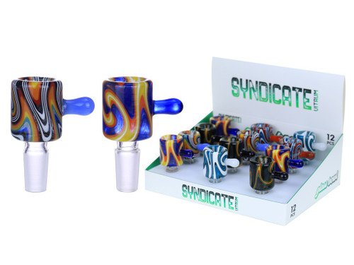 Syndicate Vitrum Wig Wag Bowl w/ Handle