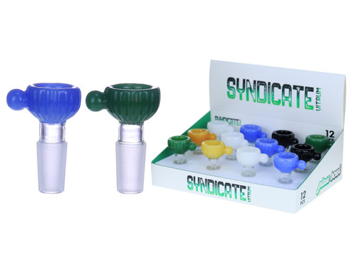 Syndicate Vitrum Color Ridge Bowl Syndicate Vitrum Color Ridge Bowl