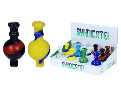 Syndicate Vitrum Swirled Bubble Carb Cap