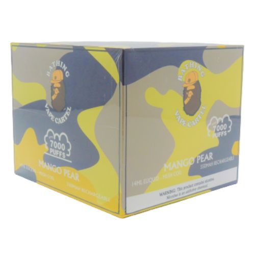 Bathing Vape Cartel 7000 Puffs - Mango Pear - 10 ct. Display Bathing Vape Cartel 7000 Puffs - Mango Pear - 10 ct. Display