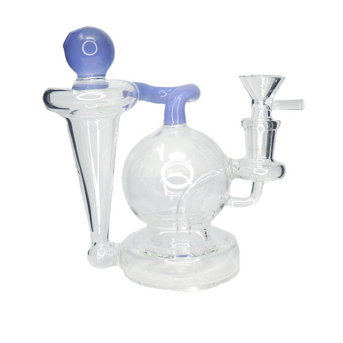 9" Globe Recycler Water Pipe - Assorted