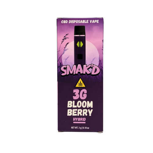 smak'd disposable vape SMAK'D CBD Blend 3ml Disposable - 5 ct