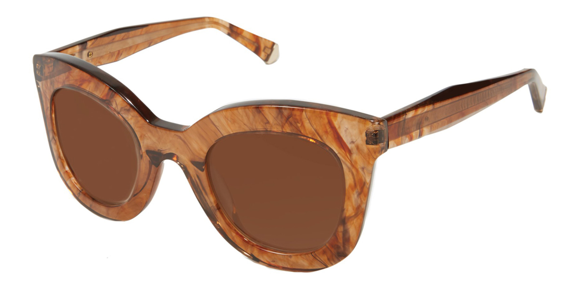 Tortoiseshell cat-eye sunglasses in brown - Celine Eyewear | Mytheresa