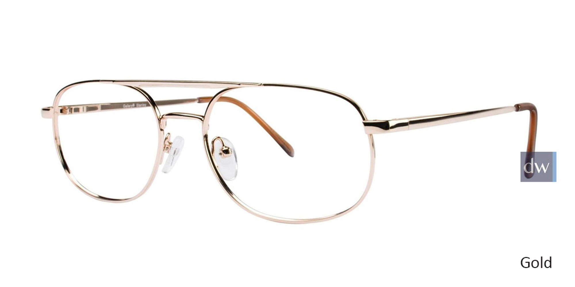 Gallery Stanley Eyeglasses Gold