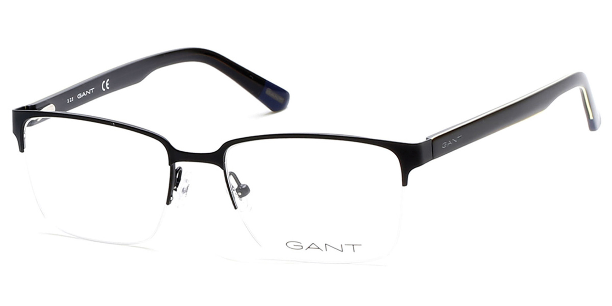 Gant GA3111 Eyeglasses - Matte Black - Matte Dark Brown - Daniel Walters  Eyewear