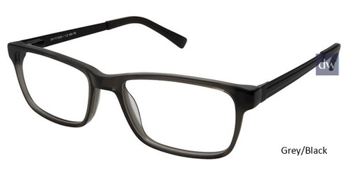 Grey Black Superflex SF-484 Eyeglasses.
