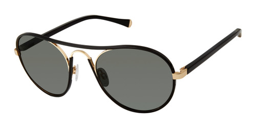 Black/Gold Kate Young For Tura K543 Sunglasses.
