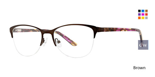 Brown Xoxo Palermo Eyeglasses.