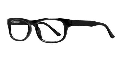 Black Affordable Designs Professor Eyeglasses.