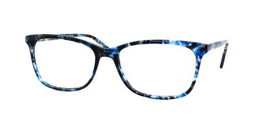 Shiny Blue Demi Daniel Walters CB5103 Eyeglasses .