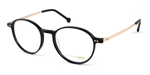 Black/Gold William Morris London WM50112 Eyeglasses - Teenager.