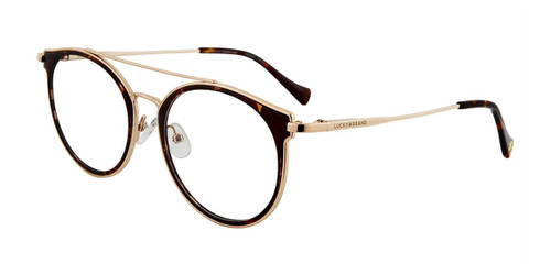 Tortoise Lucky Brand D117 Eyeglasses.