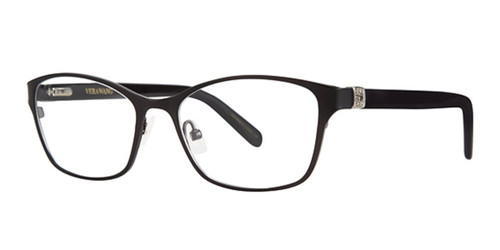 Black Vera Wang Caterina Eyeglasses.