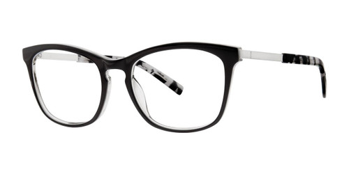 Ebony Vera Wang V520 Eyeglasses.