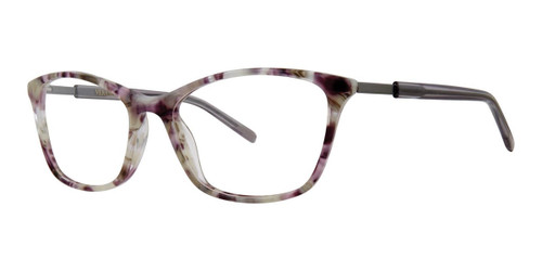 Lilac Tortoise Vera Wang V534 Eyeglasses.